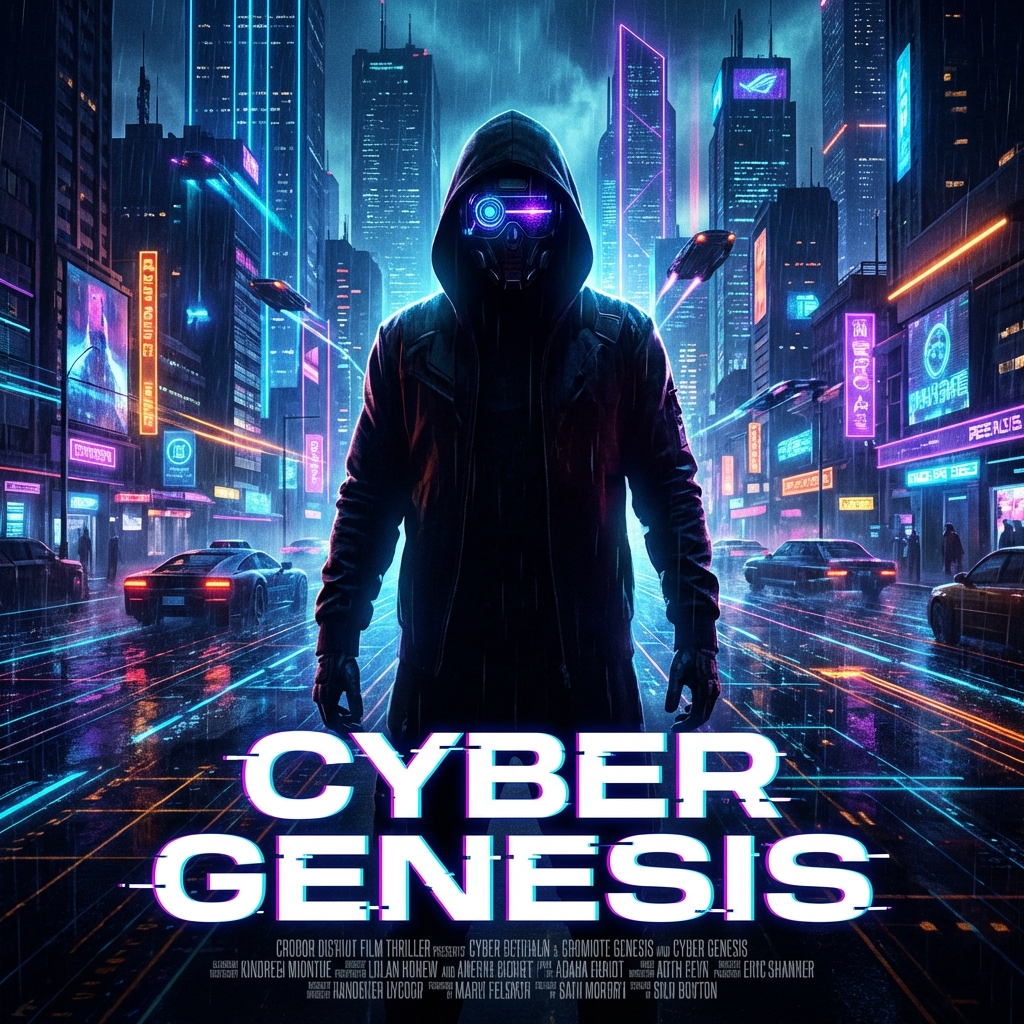 Cyber Genesis Sci-Fi Film auf German IPTV