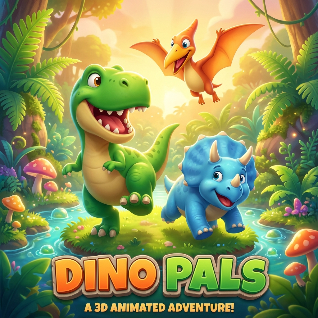 Dino Pals Animationsfilm 4K Stream